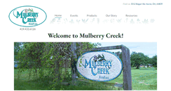 Desktop Screenshot of mulberrycreek.com