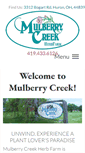 Mobile Screenshot of mulberrycreek.com